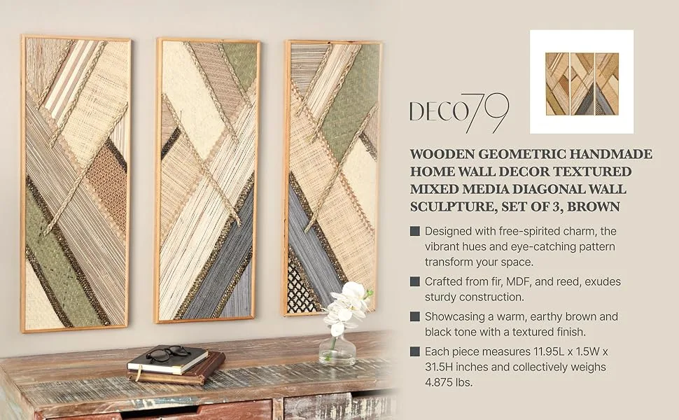 Deco 79 Bohemian Wall Art