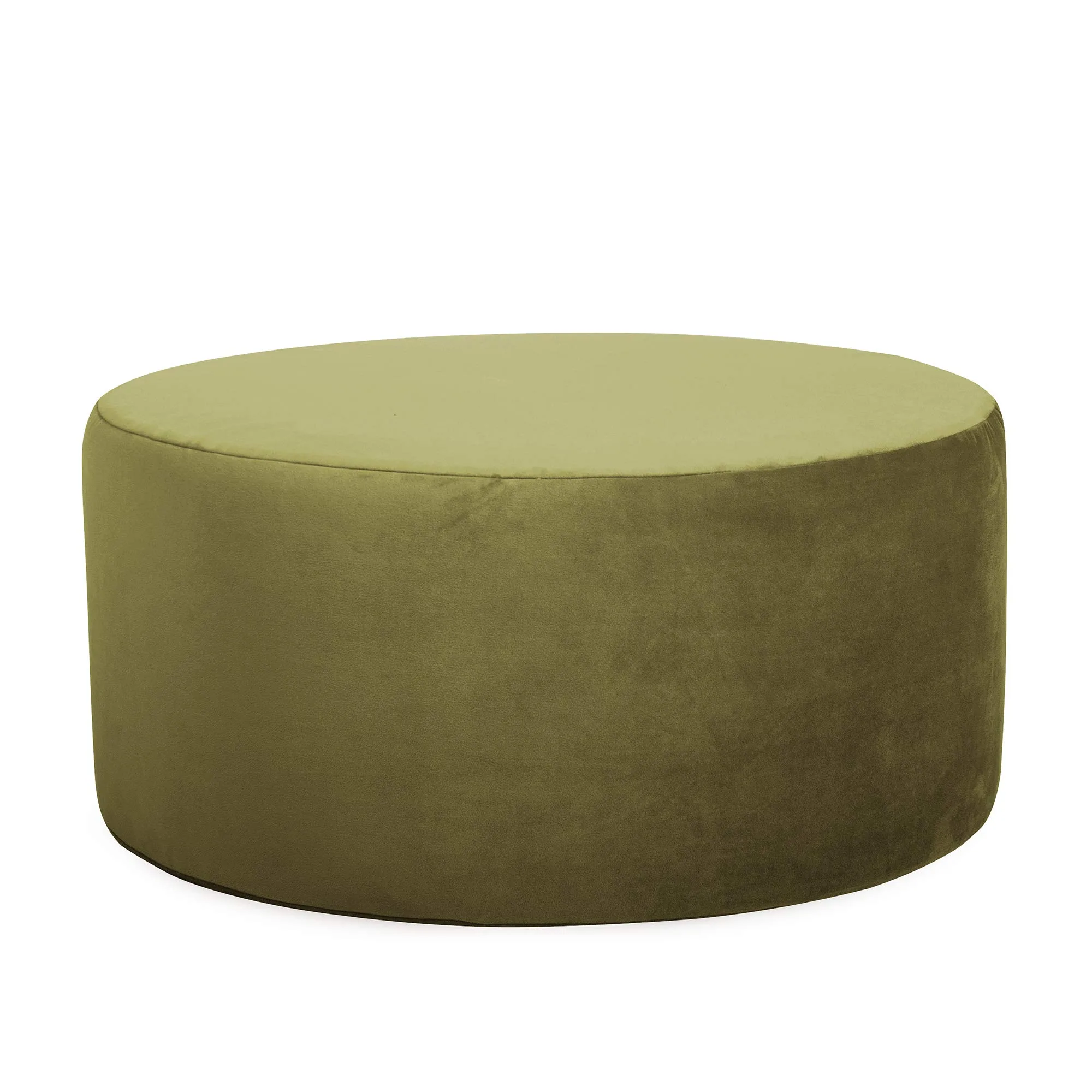 Howard Elliott Velvet Ottoman image 3