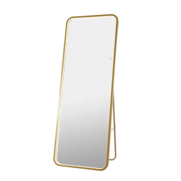 Jonathan Y Gold Framed Mirror
