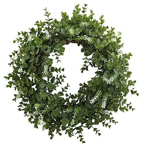 Nearly Natural Eucalyptus Wreath