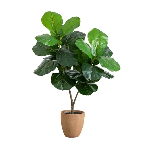 Nearly Natural Fiddle Leaf Fig Tree image 2