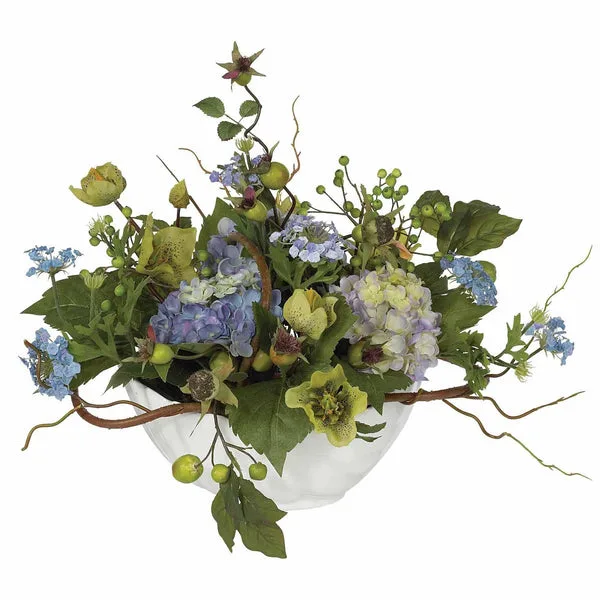 Nearly Natural Hydrangea Arrangement image 3